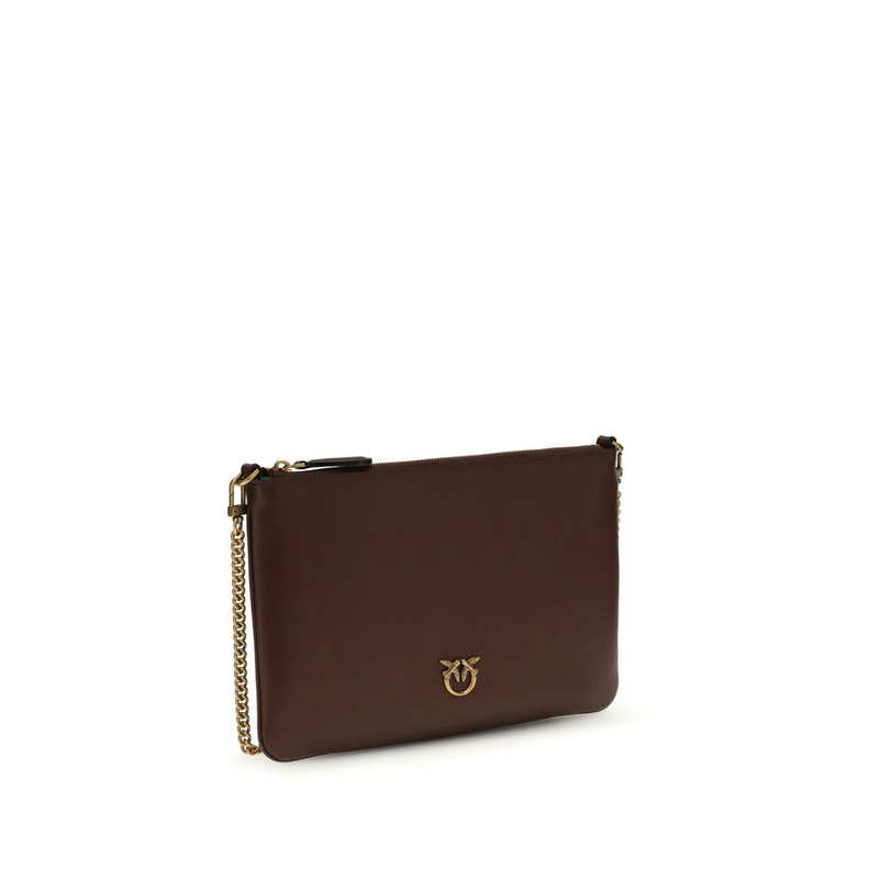 Bordeaux calf leather bos taurus shoulder bag-null