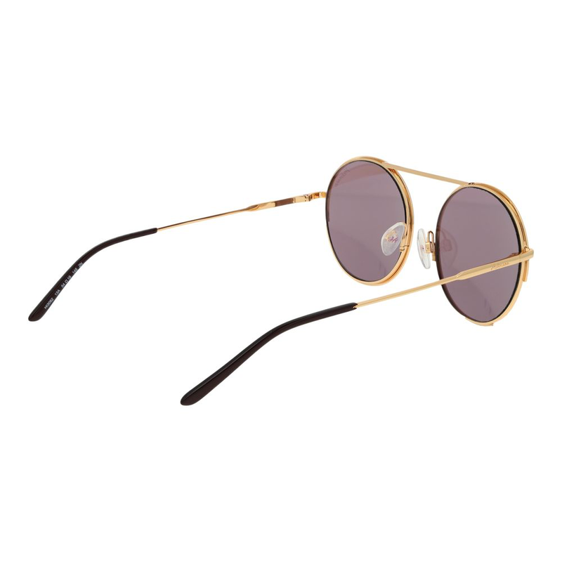 Gold metal sunglasses-null