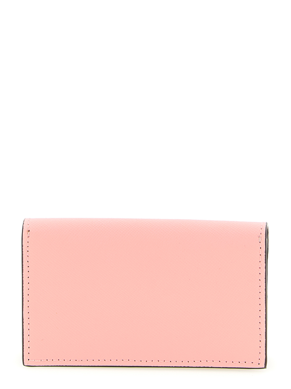 Multicolor calfskin cardholder-null