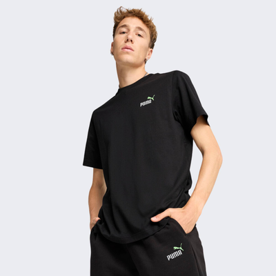 Color small no. 1 logo t-shirt, Black, medium