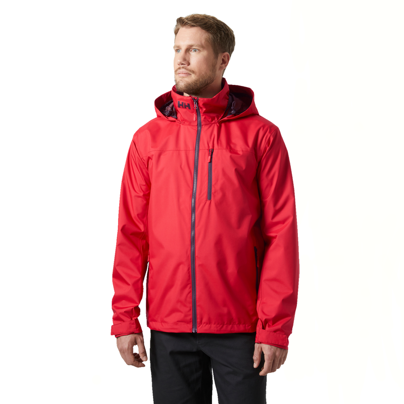 Mens crew hooded jacket 2.0 - grey fog , s-null