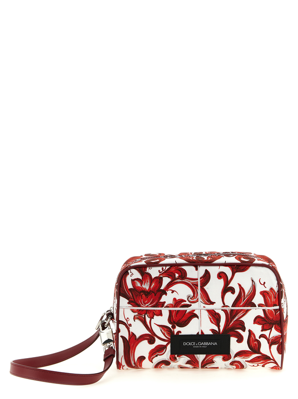 Multicolor calfskin handbag-null