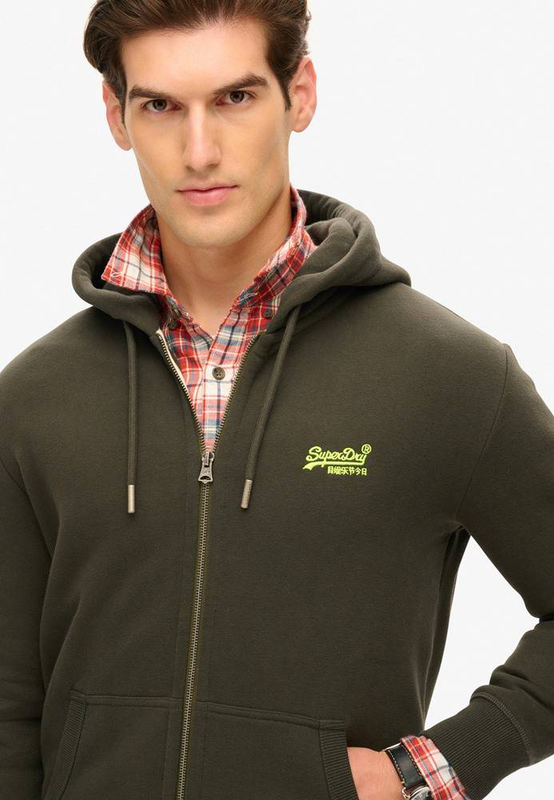 Essential logo zip hoodie-null