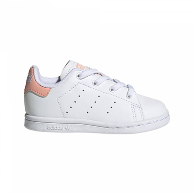 Stan smith cf infant shoes, White / Pale Pink, medium