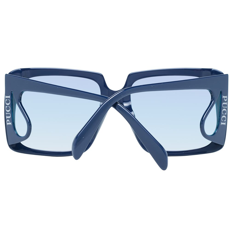 Blue plastic sunglasses-null