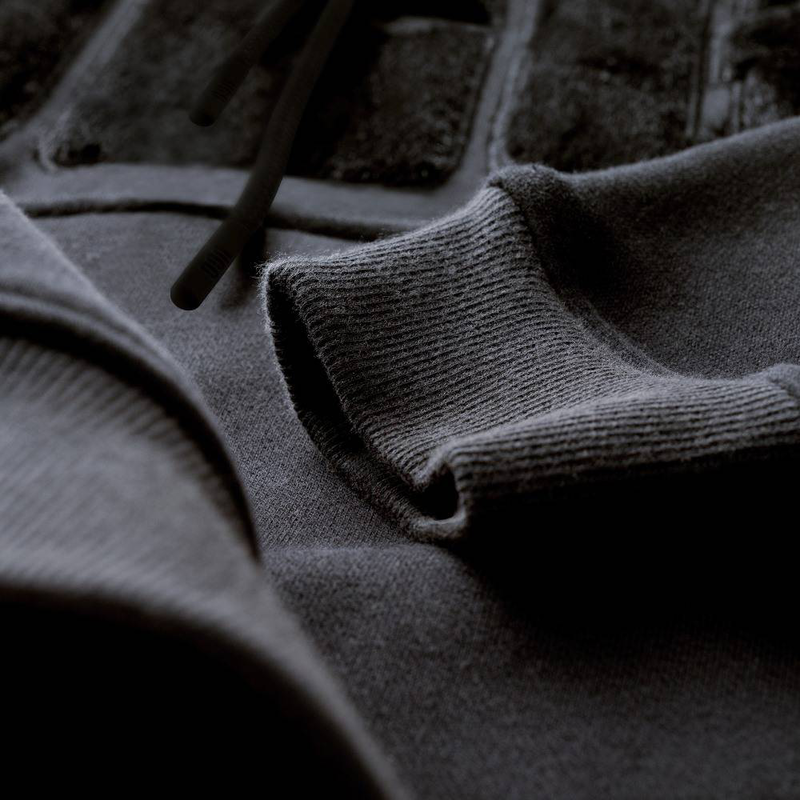 Rey fuzzy logo hoodie-null