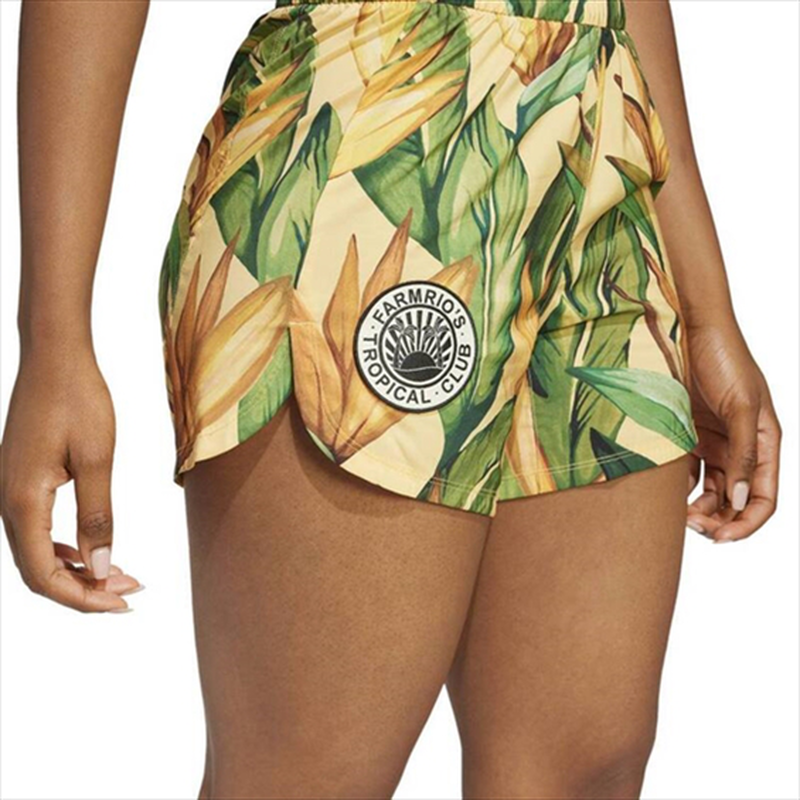 Adidas women farm shorts image number null