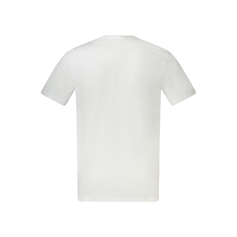 White cotton men t-shirt-null