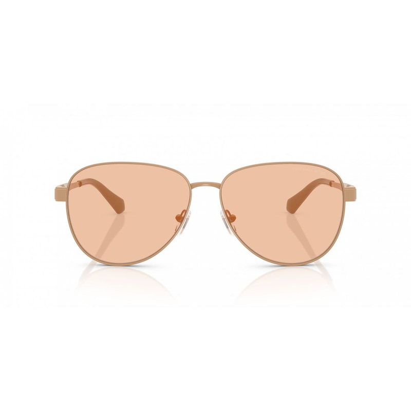 Brown metal sunglasses-null