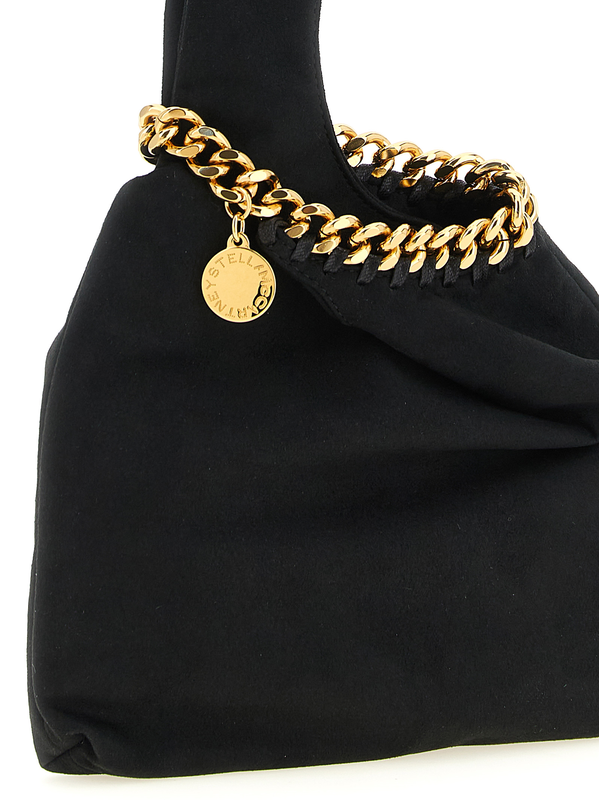 Black polyamide handbag-null