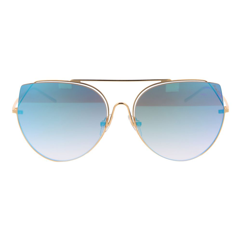 Gold metal sunglasses-null