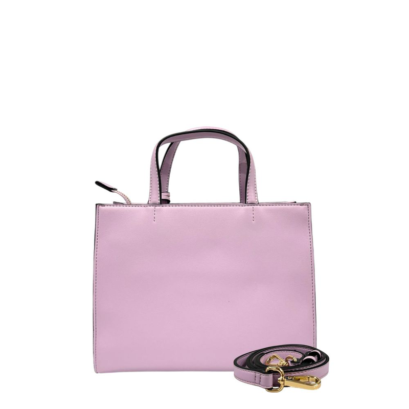 Purple pu women handbag-null