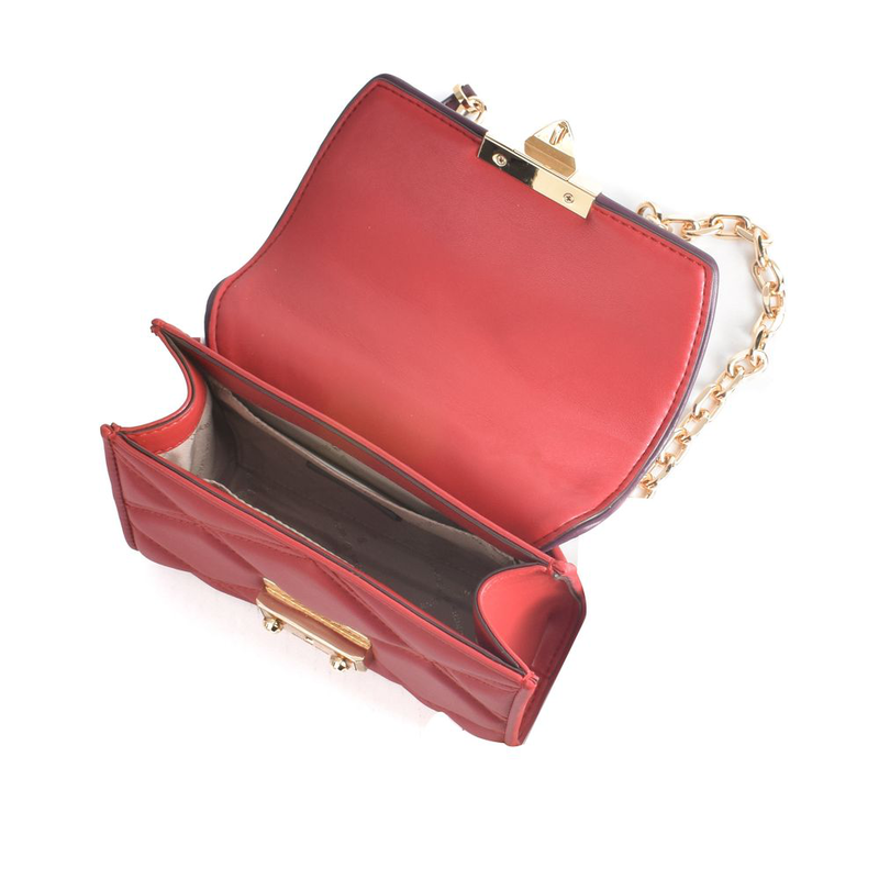 Multicolor leather handbag-null