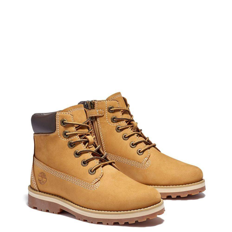 Courma mid lace up kids boot image number null
