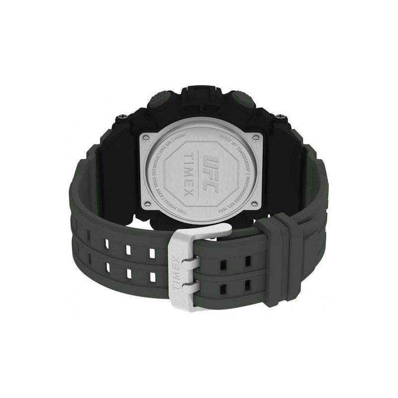Bicolor rubber sport watch-null
