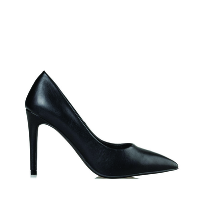 Miss nv pointy pumps, black, Black, medium