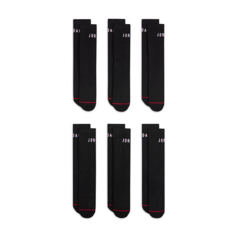 Nike jordan everyday crew 6ppk socks-null