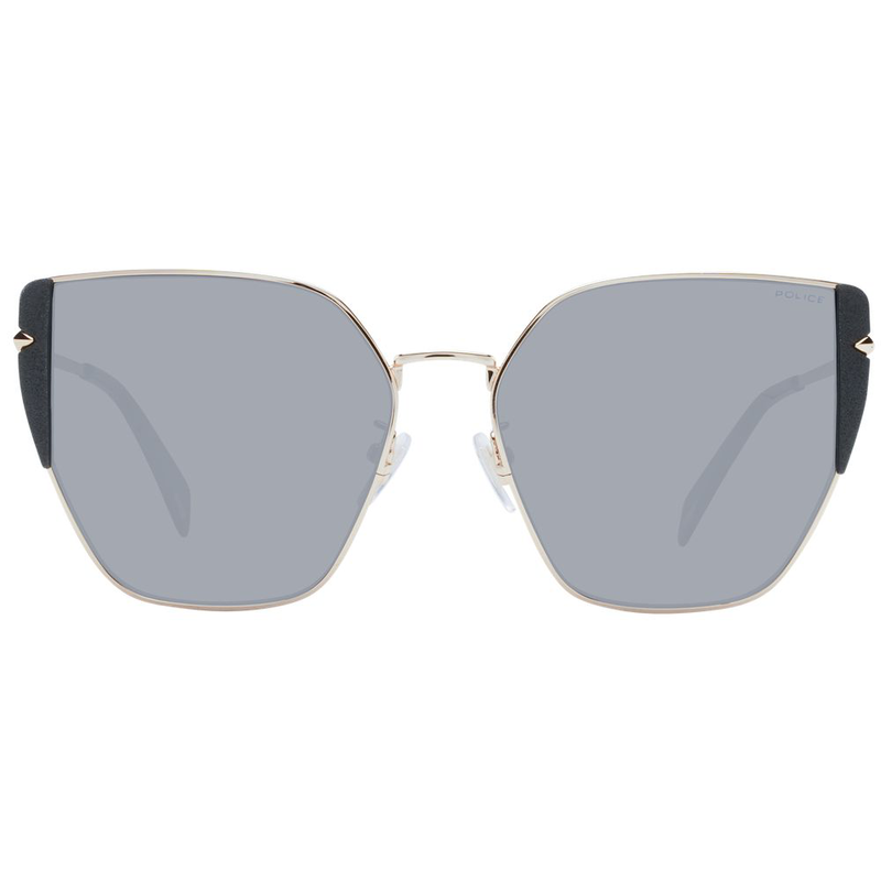 Rose gold metal sunglasses-null