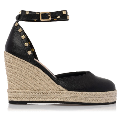 Day 2 day shoes espadrille, Black, medium