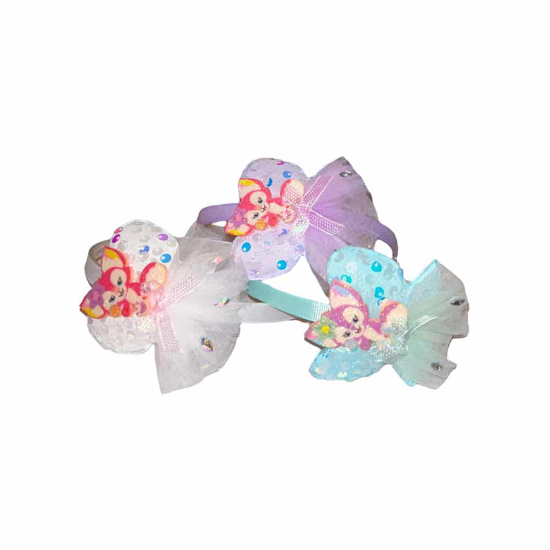 Children hair accessory garland with fox image number null