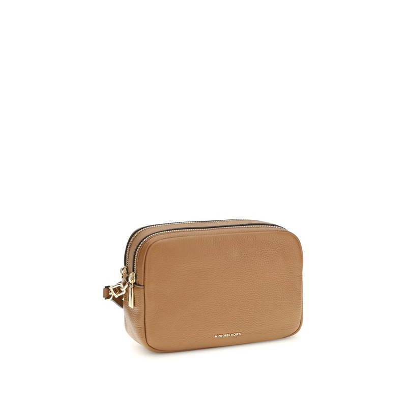 Brown calf leather bos taurus shoulder bag-null