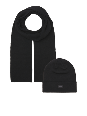 Jacdna scarf, Black, medium