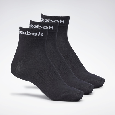 Reebok active core ankle socks 3 pairs gh8166, , medium