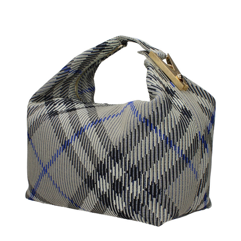 Green polyamide handbag-null