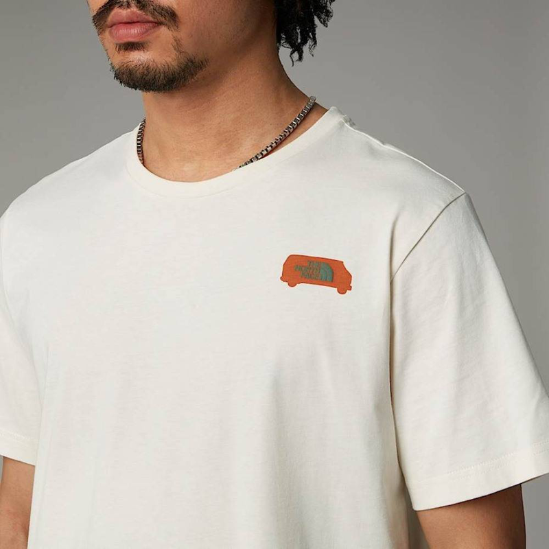 Men short sleeves outdoor graphic t-shirt-null