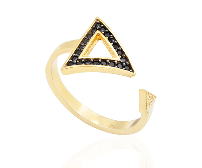 Hestia midi ring-null