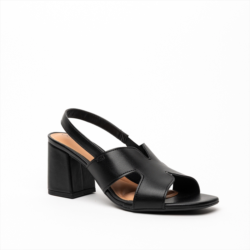 Beira rio cross strap medium heel sandals-null