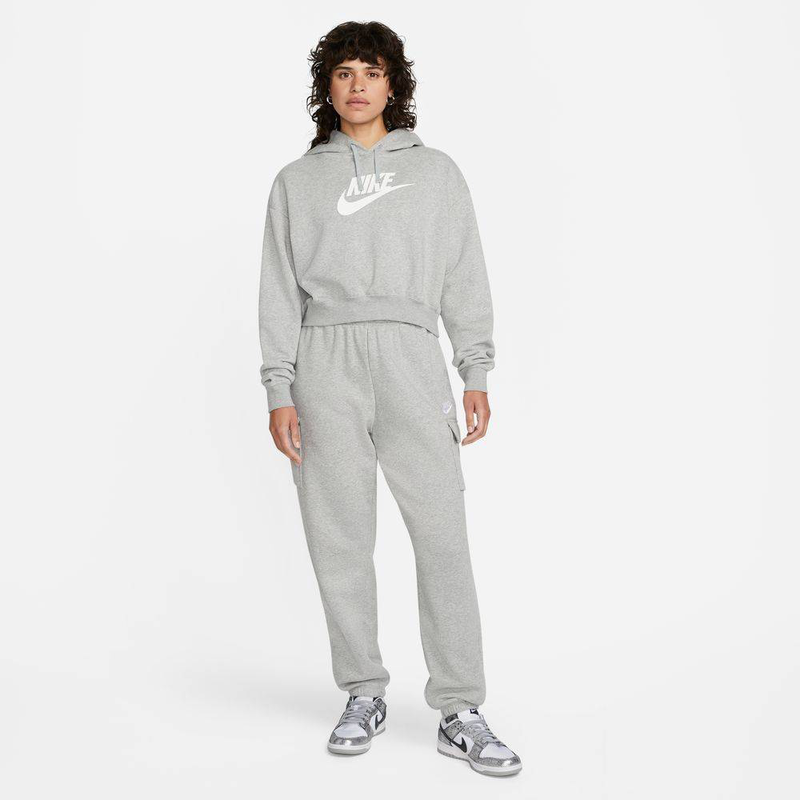 Product image: Club fleece oversized cropped hoodie-null