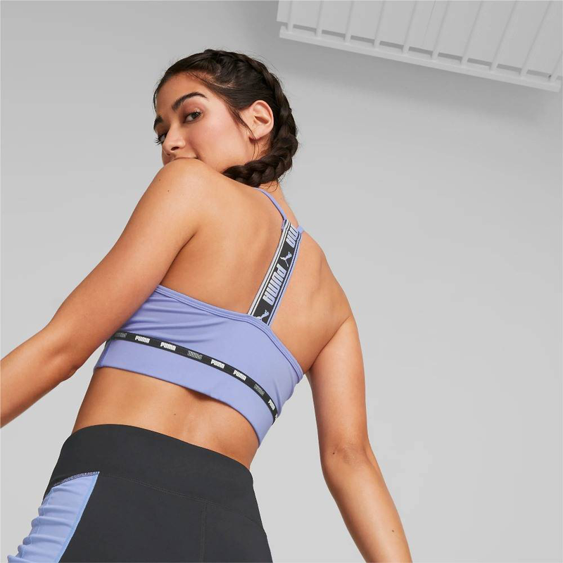 Low impact strong strappy sport bra image number null