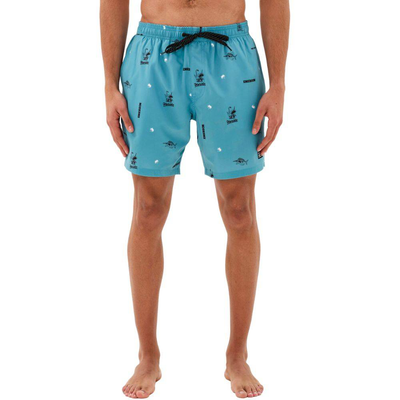 Men's printed volley shorts