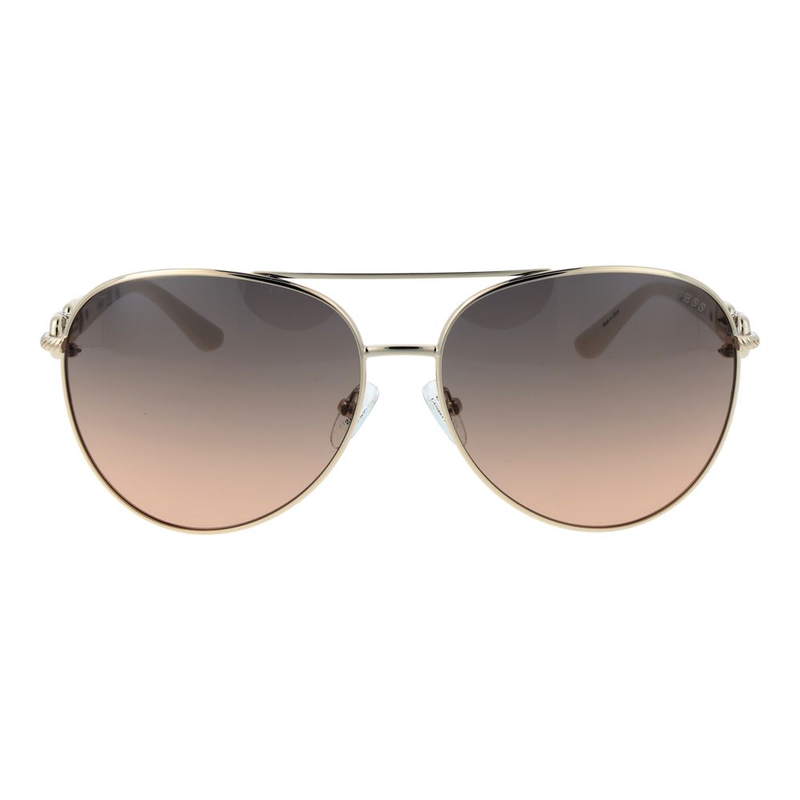 Gold metal sunglasses-null