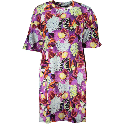 Viola cotton women dress, Purple, medium