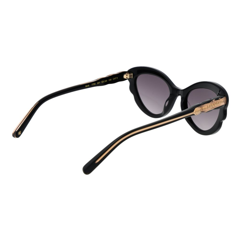 Black acetate sunglasses-null