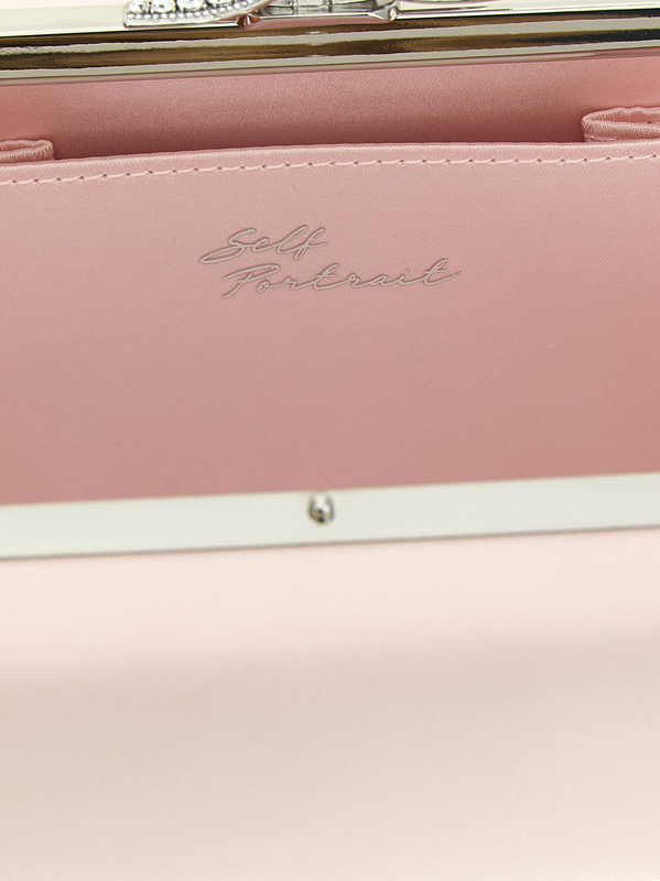 Multicolor polyester clutch bag-null