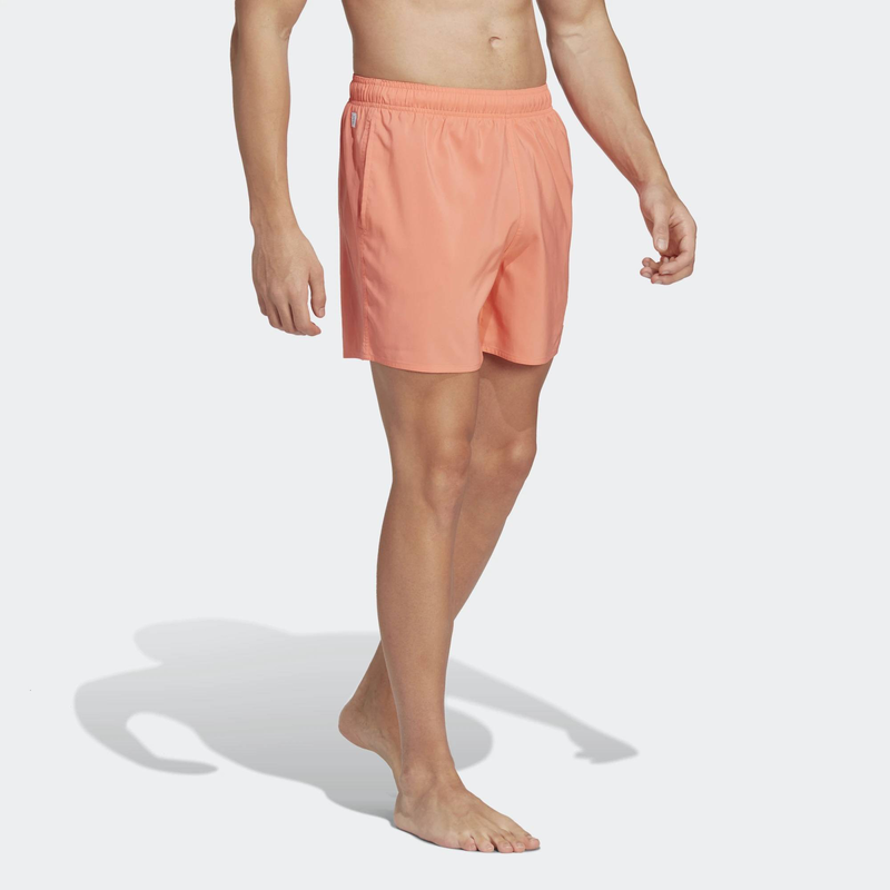 Mens solid swim short image number null