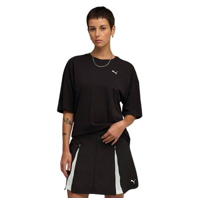 Wardrobe essentials oversized t-shirt, Black, medium