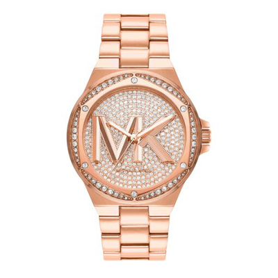 Michael kors lennox analog rose gold dial women's watch - mk7230