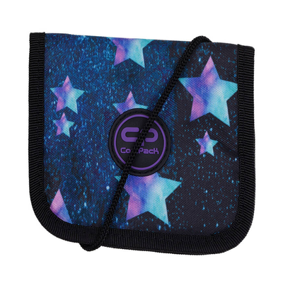 Coolpack wallet  nill-star night f134830, Black/blue, medium