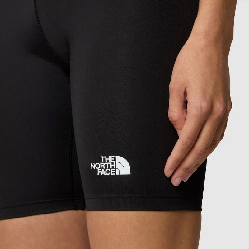 The north face w flex 8in tight tnf b, x small, regular-null