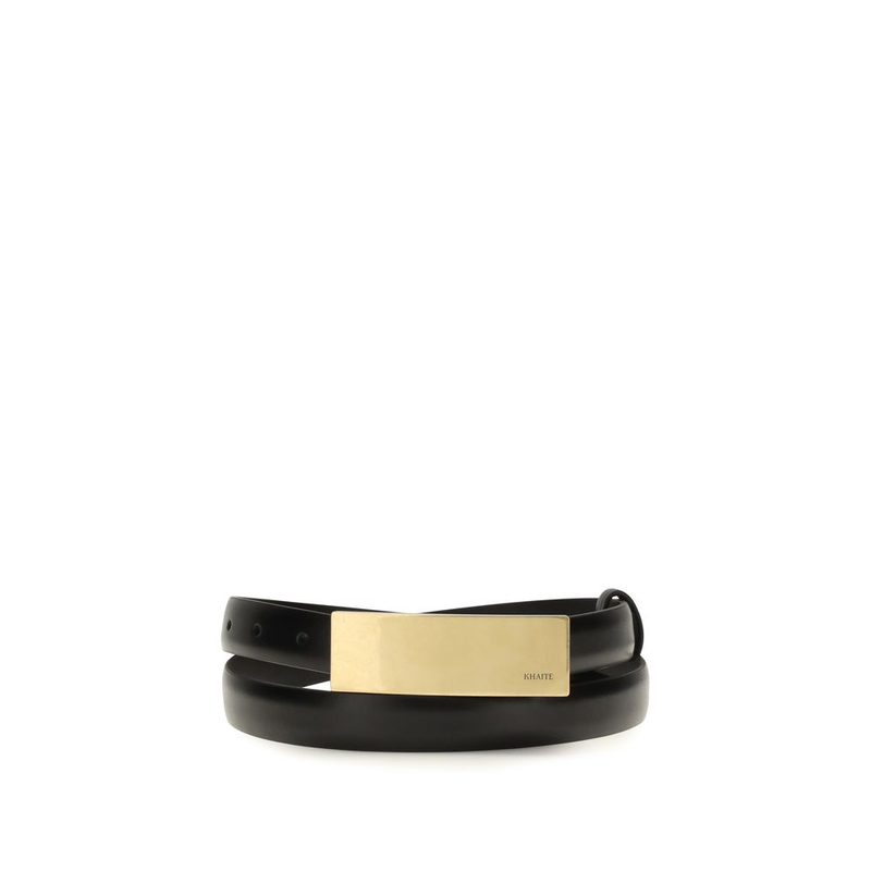 Black calf leather bos taurus regular belt-null