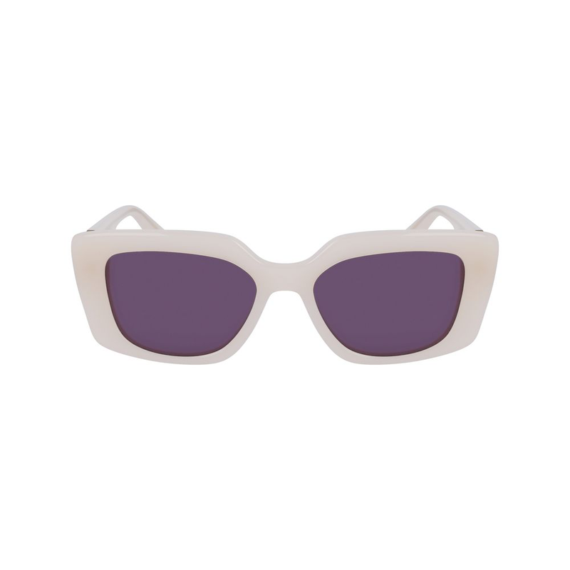 Beige acetate sunglasses-null