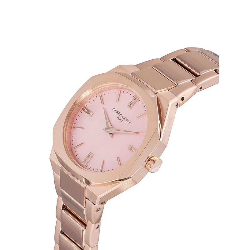 Multicolor stainless steel dress watch-null