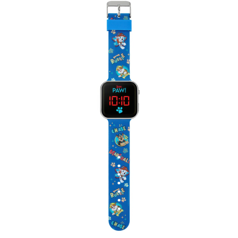 Product image: Paw patrol blue silicone strap digital led watch-null