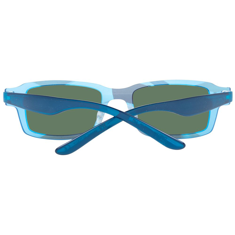 Blue plastic sunglasses-null