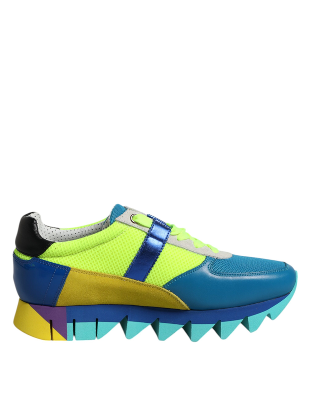 Multicolor leather low top men sneakers shoes-null