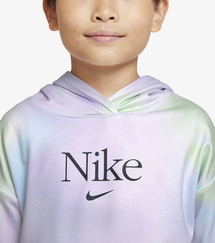 Product image: Nike little girls aura all-over-print hoodie-null